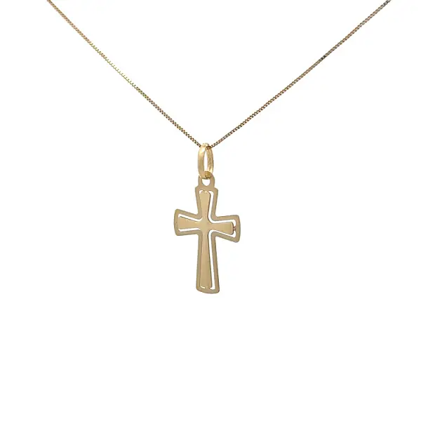 Goldkreuz-Anhänger