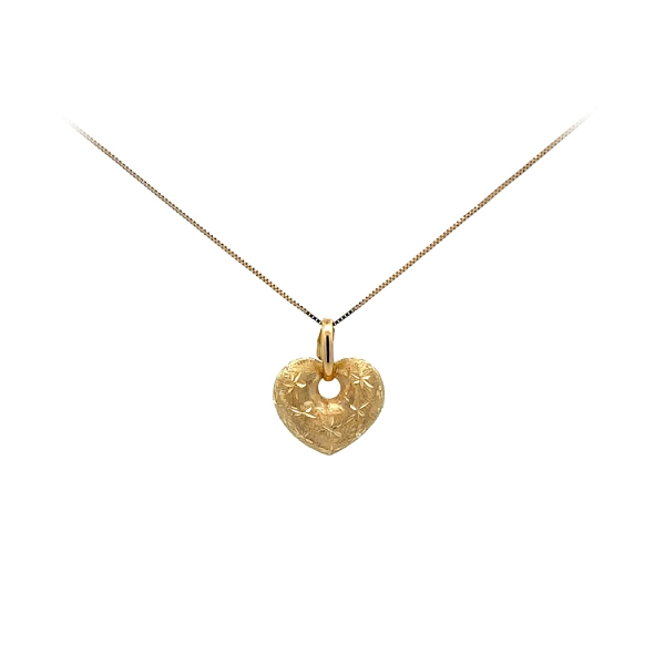 Gold-Anhänger Herz