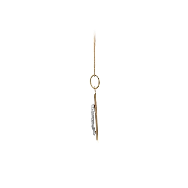 Gold-Anhänger Kreuz mit Jesus Christus