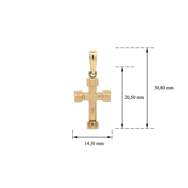 Goldkreuz-Anhänger