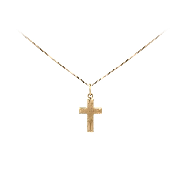 Goldkreuz-Anhänger