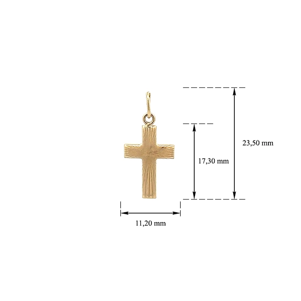 Goldkreuz-Anhänger