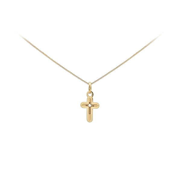 Goldkreuz-Anhänger