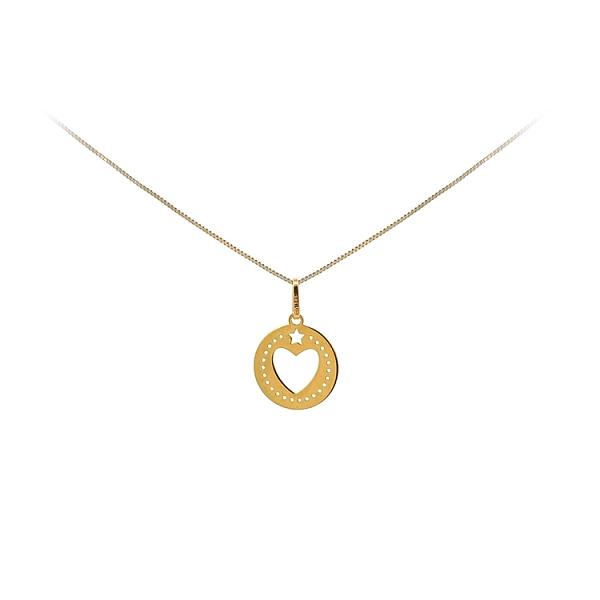 Gold-Anhänger Herz
