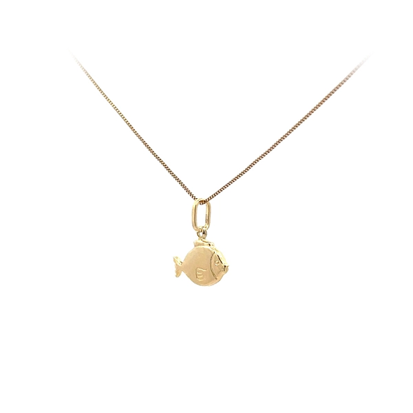 Gold-Anhänger Fisch
