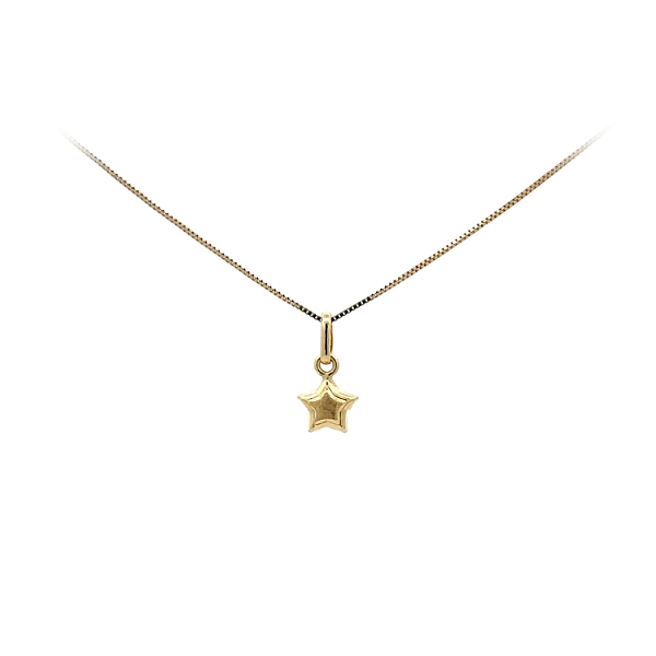 Gold Seestern-Anhänger