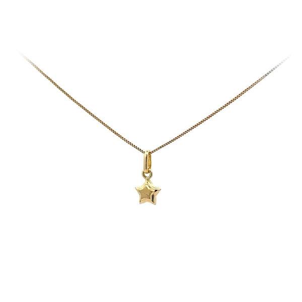 Gold Seestern-Anhänger