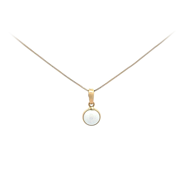 Gold-Anhänger mit Perle