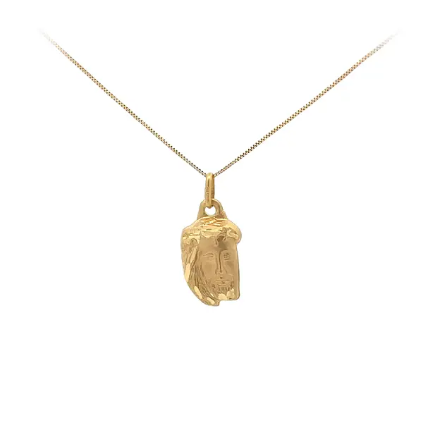 Gold-Anhänger Jesus Christus