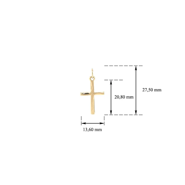 Goldkreuz-Anhänger