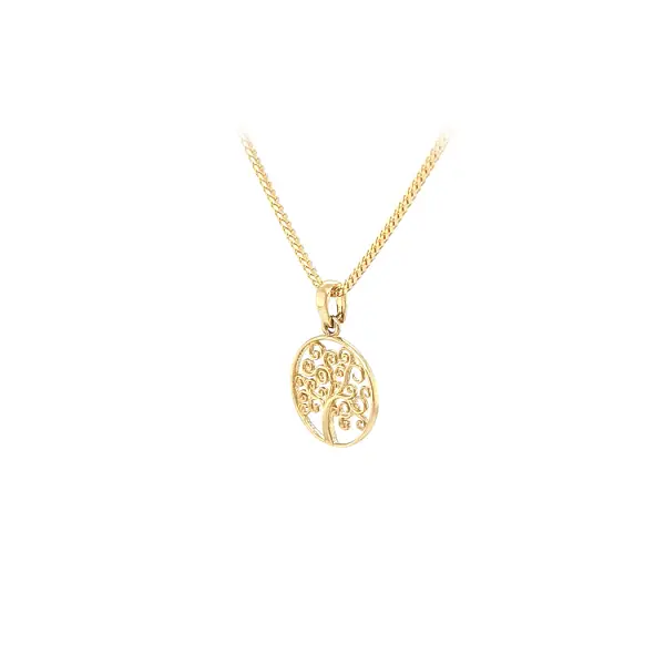 Goldanhänger Baum des Lebens