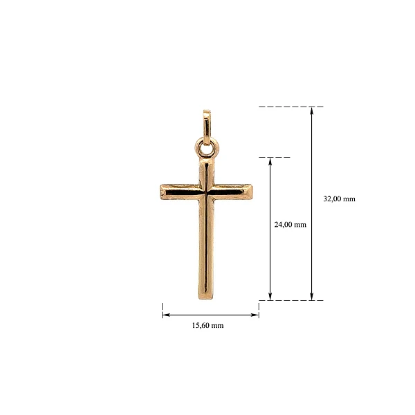 Goldkreuz-Anhänger