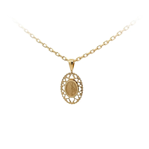 Gold-Anhänger Madonna Jungfrau Maria