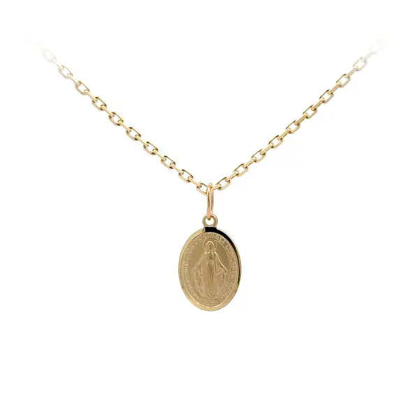 Gold-Anhänger Madonna Jungfrau Maria