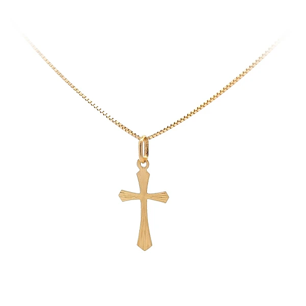 Goldkreuz-Anhänger