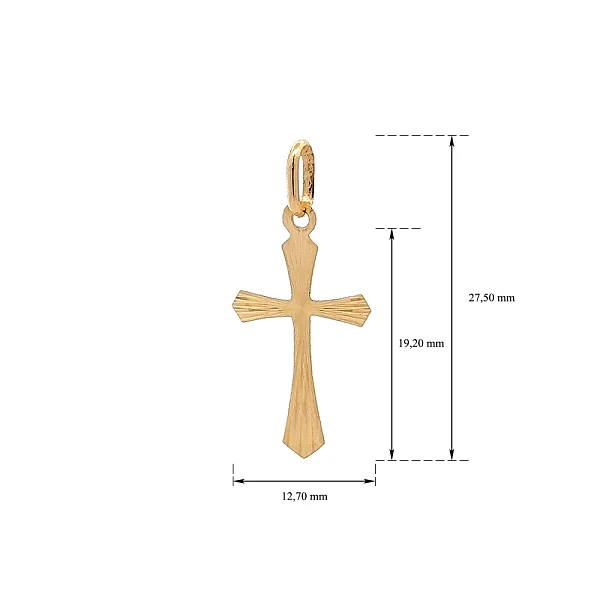 Goldkreuz-Anhänger