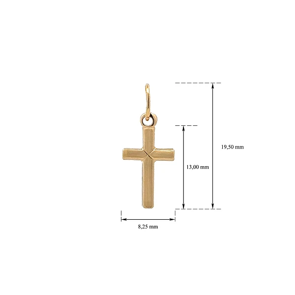 Goldkreuz-Anhänger