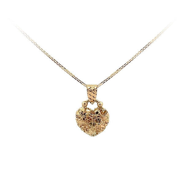 Gold-Anhänger Herz