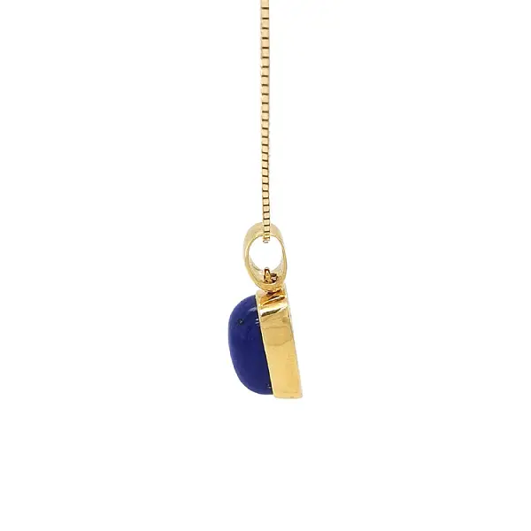 Gold-Anhänger Lapislazuli