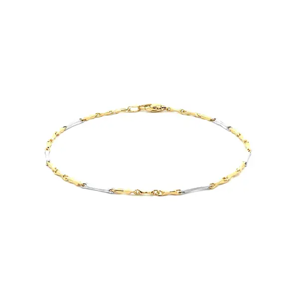 Gold-Kombi-Armband