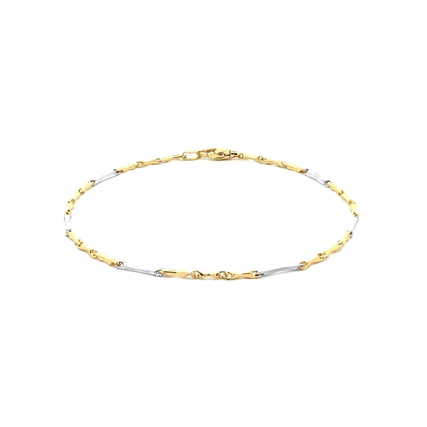 Gold-Kombi-Armband