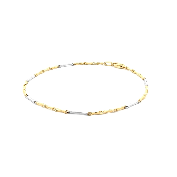 Gold-Kombi-Armband