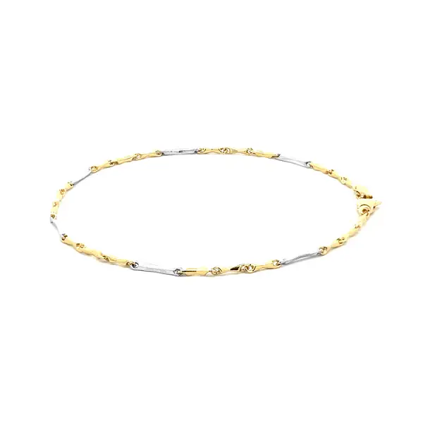 Gold-Kombi-Armband