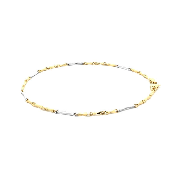 Gold-Kombi-Armband