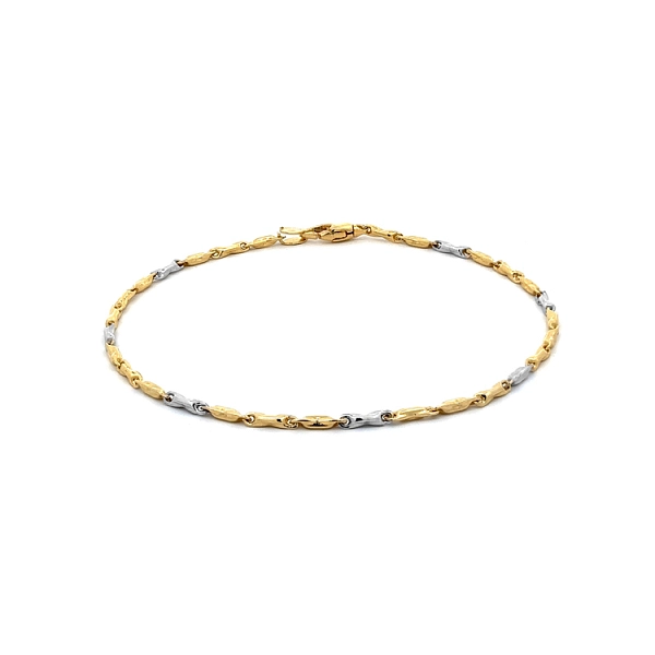 Gold-Kombi-Armband