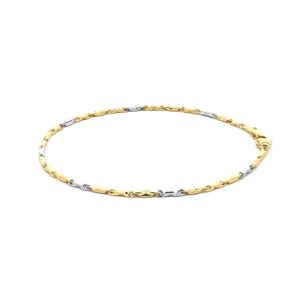 Gold-Kombi-Armband