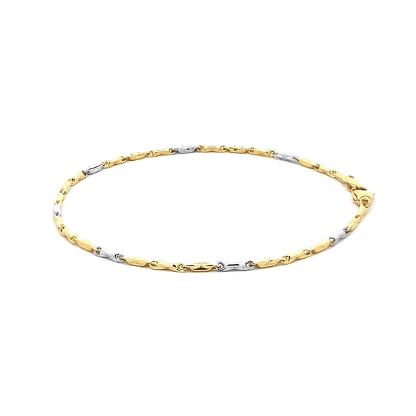 Gold-Kombi-Armband