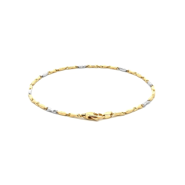 Gold-Kombi-Armband