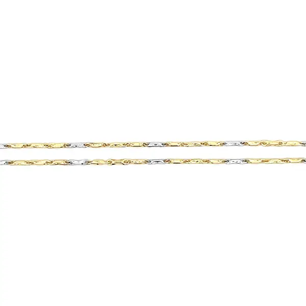 Goldkette aus Kombinationsgold