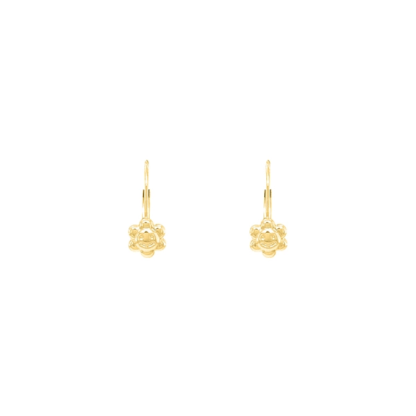 Goldene Baby-Ohrringe