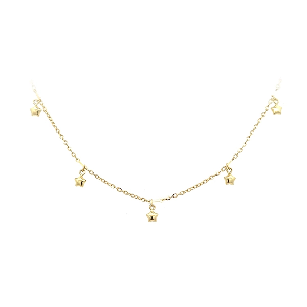 Gold Baby Halskette Sterne