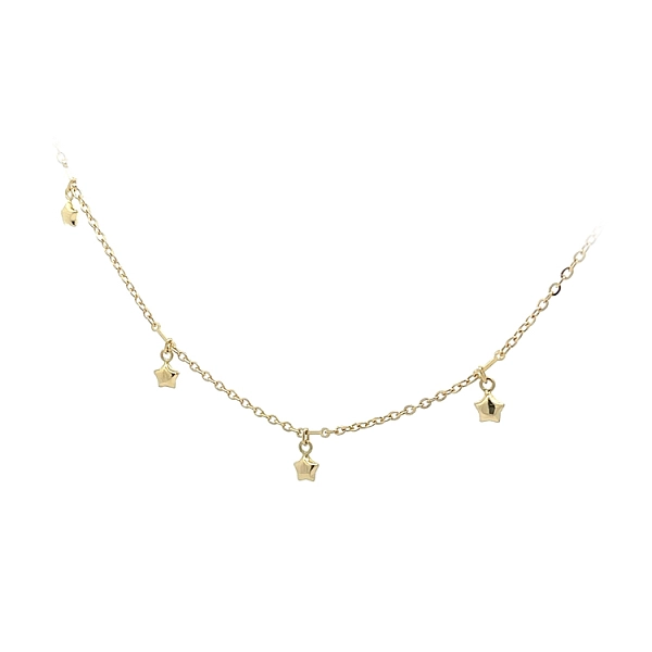Gold Baby Halskette Sterne
