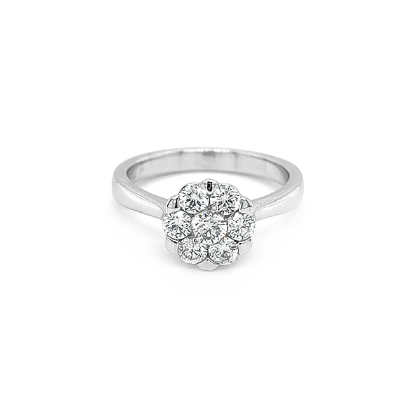 Goldring mit Diamanten