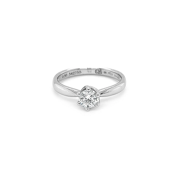 Gold Verlobungsring mit Diamant