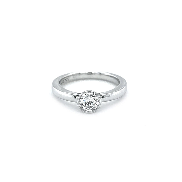 Gold Verlobungsring mit Diamant