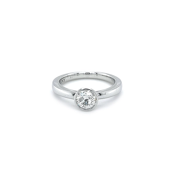 Gold Verlobungsring mit Diamant