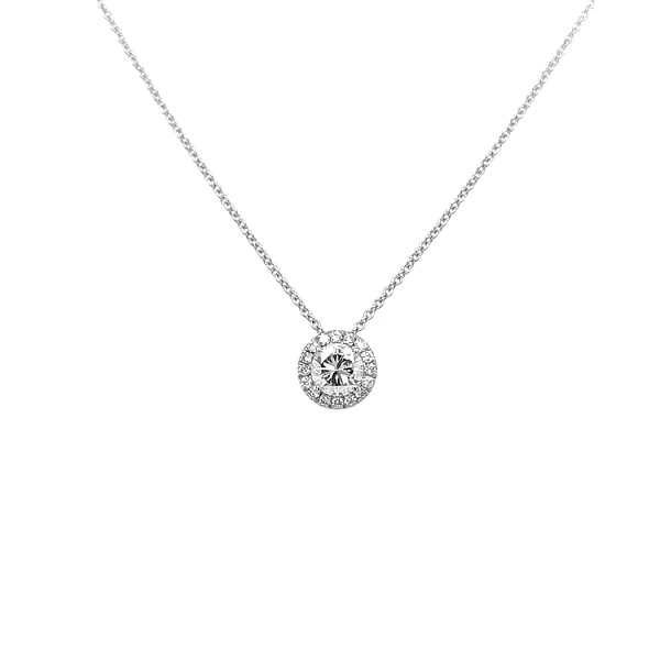 Gold-Anhänger mit Diamanten