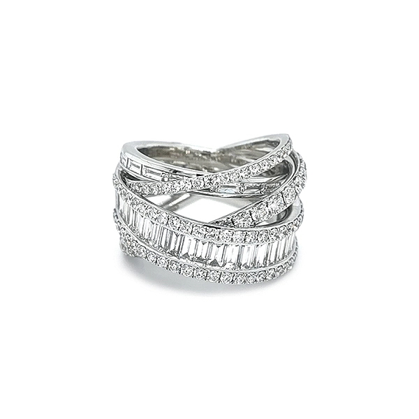 Goldring mit Diamanten