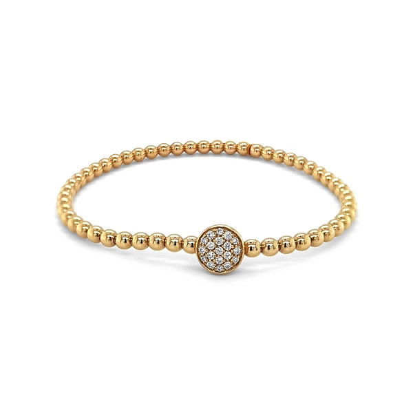 Goldarmband mit Diamanten