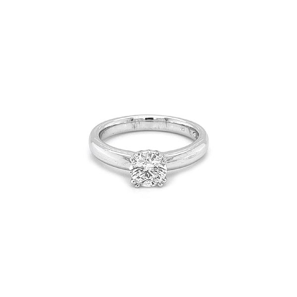 Gold Verlobungsring mit Diamant