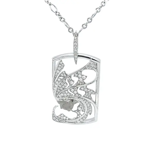 Gold-Anhänger Carrera y Carrera Atlantis Sirena Aire