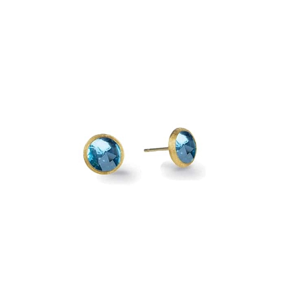 Goldohrringe mit blauem Topas Marco Bicego Jaipur