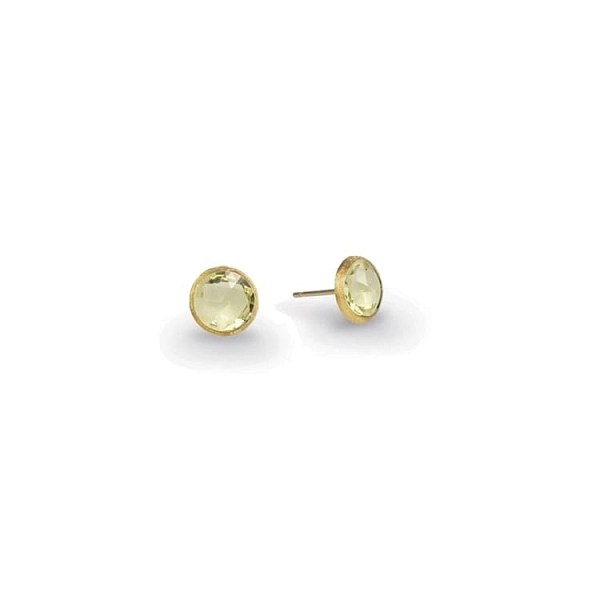 Goldohrringe mit Zitronencitrin Marco Bicego Jaipur