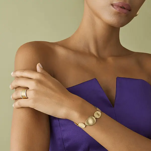 Gold Marco Bicego Lunaria AB550-B YW Q6 Ring