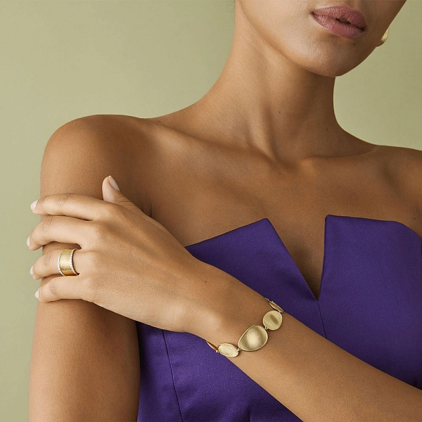 Gold Marco Bicego Lunaria AB550-B YW Q6 Ring