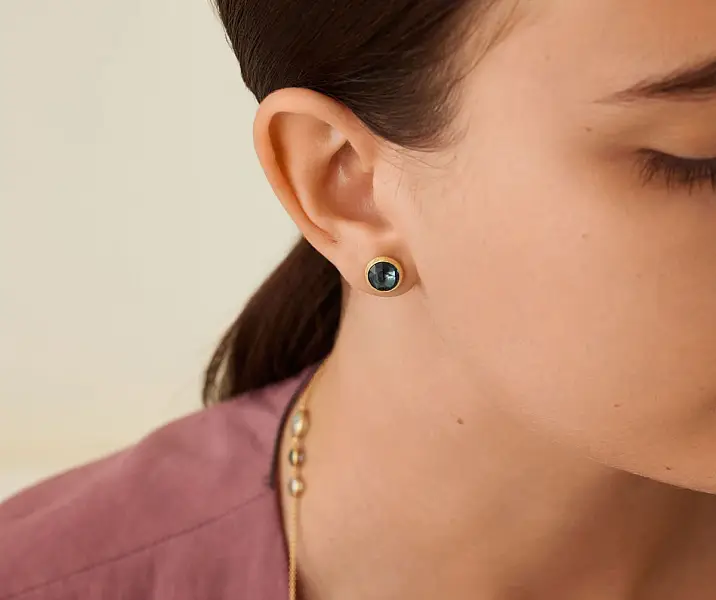 Gold-Ohrringe Marco Bicego Jaipur OB957 TPL01 Y 02